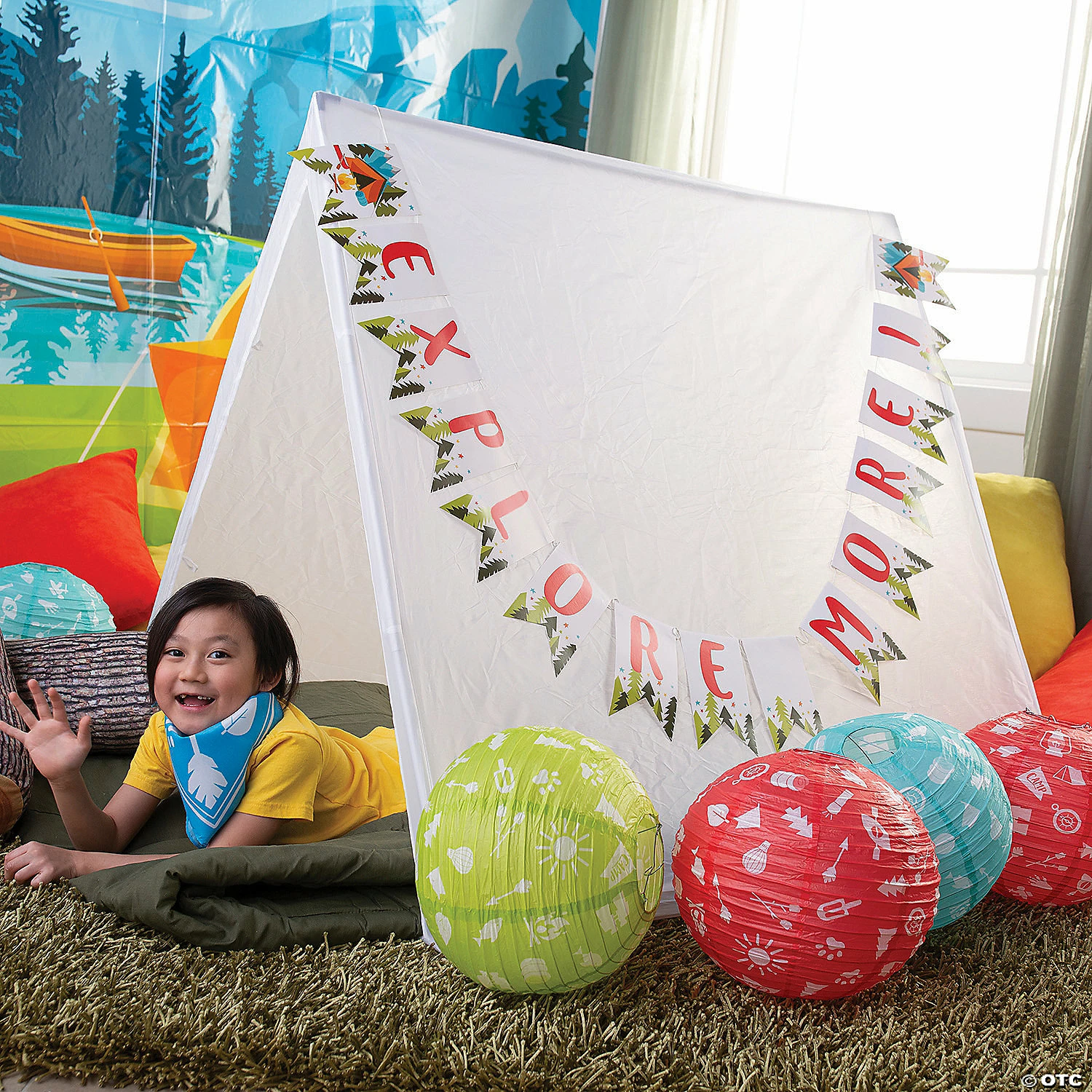 Brand new ๐ฏ 12" Camp Party Hanging Lanterns โ 6 Pc. ๐ - Image 3