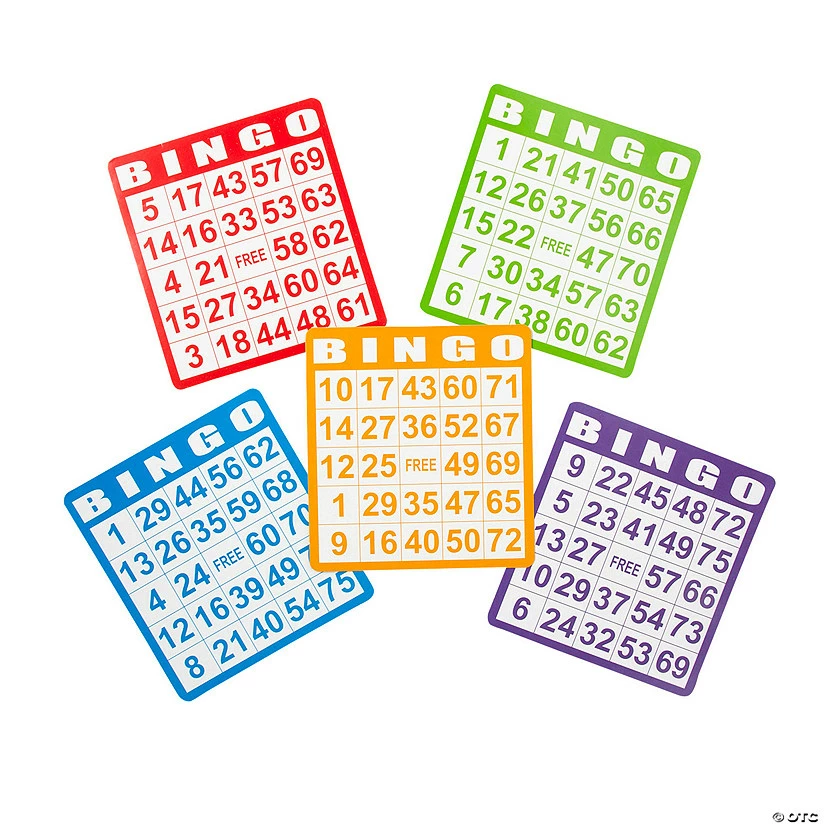 Coupon ๐ Bingo Cards - 100 Pc. ๐ - Image 2