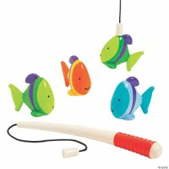 New 👍 Bright Color Magnetic Fishing Game 🔔