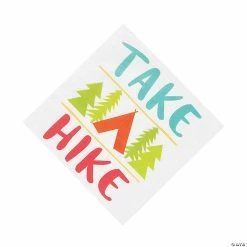 Discount 🥰 Camp Party Take a Hike Luncheon Napkins - 16 Pc. 🥰
