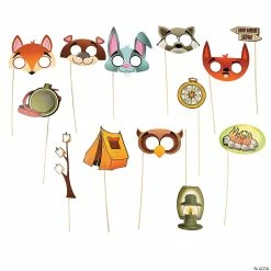 Cheap โ๏ธ Camping Photo Stick Props - 13 Pc. ๐