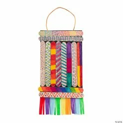 Best Sale 🔥 Color Your Own Craft Stick Hanging Decoration Craft Kit - 12 Pc. 😍