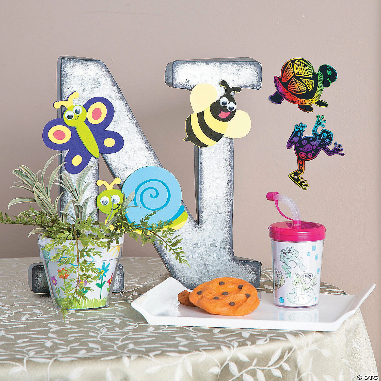 Wholesale π Color Your Own Cups with Lids & Straws - 12 Pc. βοΈ - Image 3