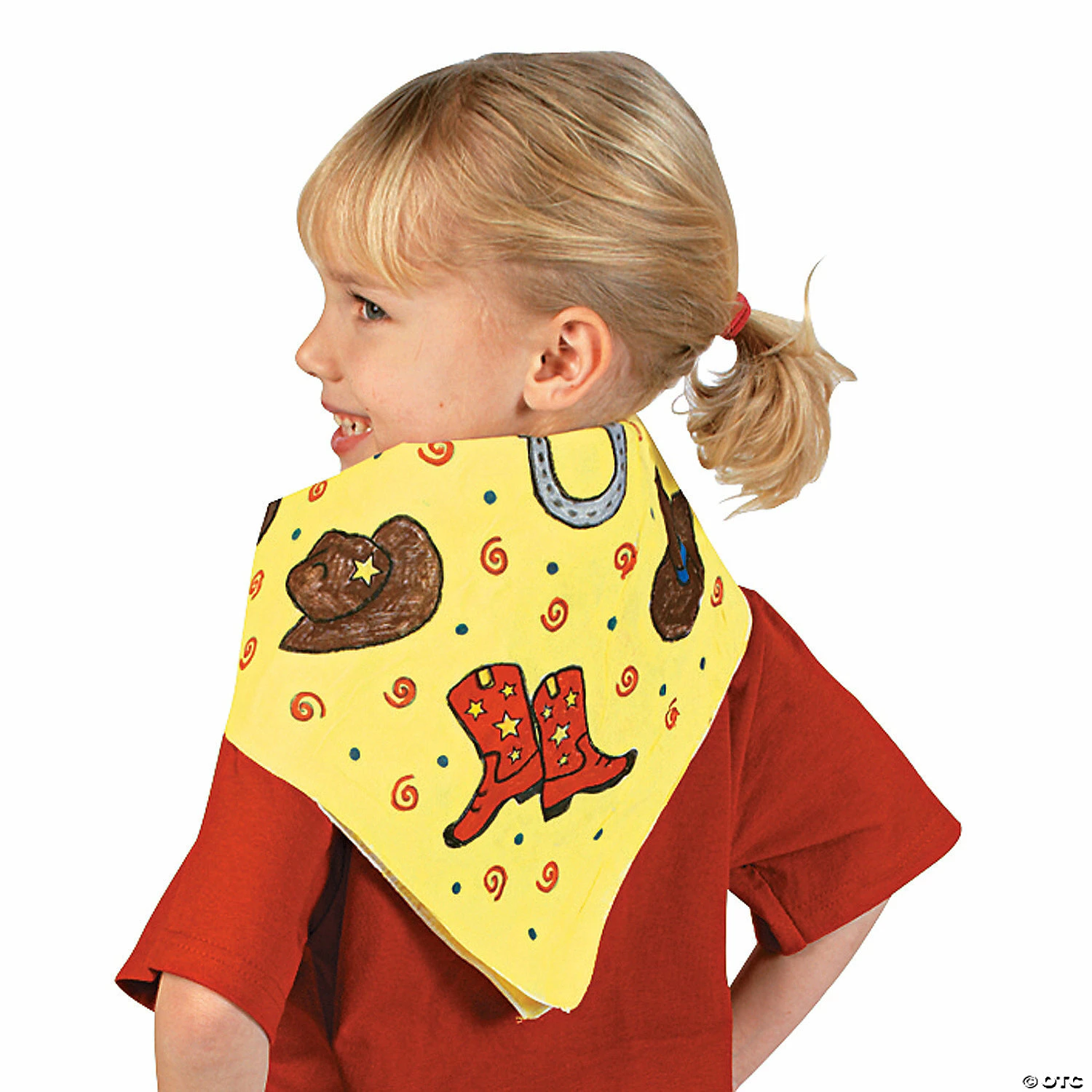 Best Sale ๐ Color Your Own Western Bandanas - 12 Pc. ๐คฉ - Image 3
