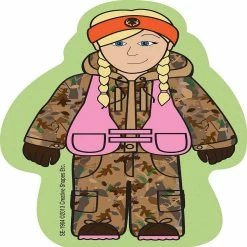 Best Sale 💯 Creative Shapes Etc. - Large Notepad - Camo Girl 🌟