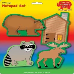 Budget ✨ Creative Shapes Etc. - Large Notepad Set - Great Outdoors 🌟