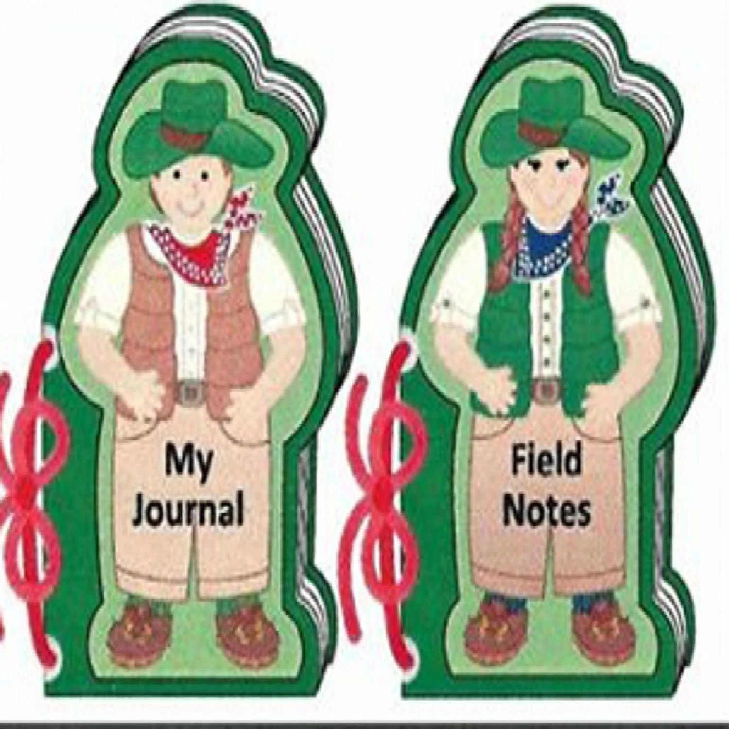 Brand new 💯 Creative Shapes Etc. - Mini Notepad - Camper/girl ✨ - Image 2