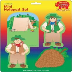 Promo ✨ Creative Shapes Etc. - Mini Notepad Set - Camping 🔥