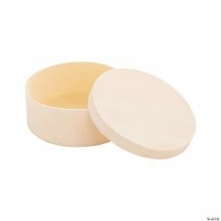 Best deal 😍 DIY Unfinished Wood Round Boxes - 12 Pc. 😍