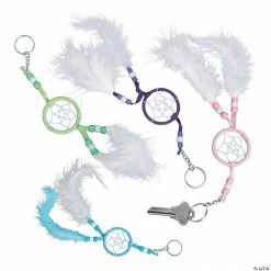 Cheap 🔔 Dream Catcher Keychains - 12 Pc. ⌛