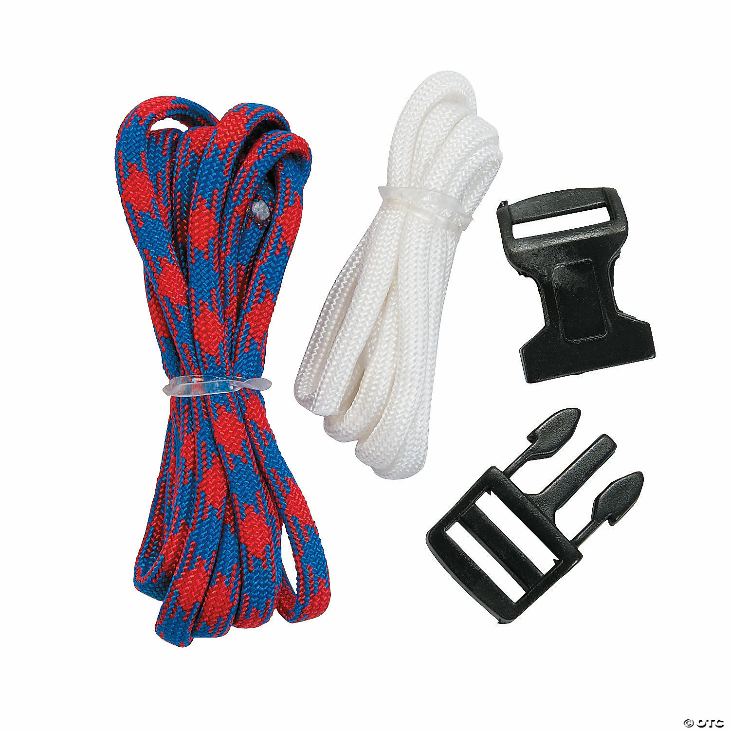 Cheapest ๐ Red, White & Blue Paracord Bracelet Craft Kit - Makes 12 ๐ - Image 2