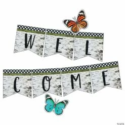 Coupon 😉 Schoolgirl Style™ Woodland Whimsy Welcome Bulletin Board Set - 9 Pc. 👍
