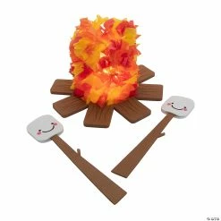 Coupon 😍 Silly Tissue Paper Campfire Craft Kit - Makes 6 💯