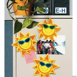 Flash Sale 🧨 Smile Face Sun Magnet Craft Kit - Makes 12 🤩
