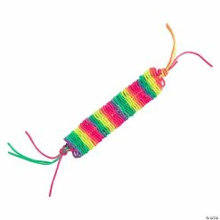 Budget ✨ Straw Weaving Rainbow Bracelet Craft Kit – Makes 12 🌟