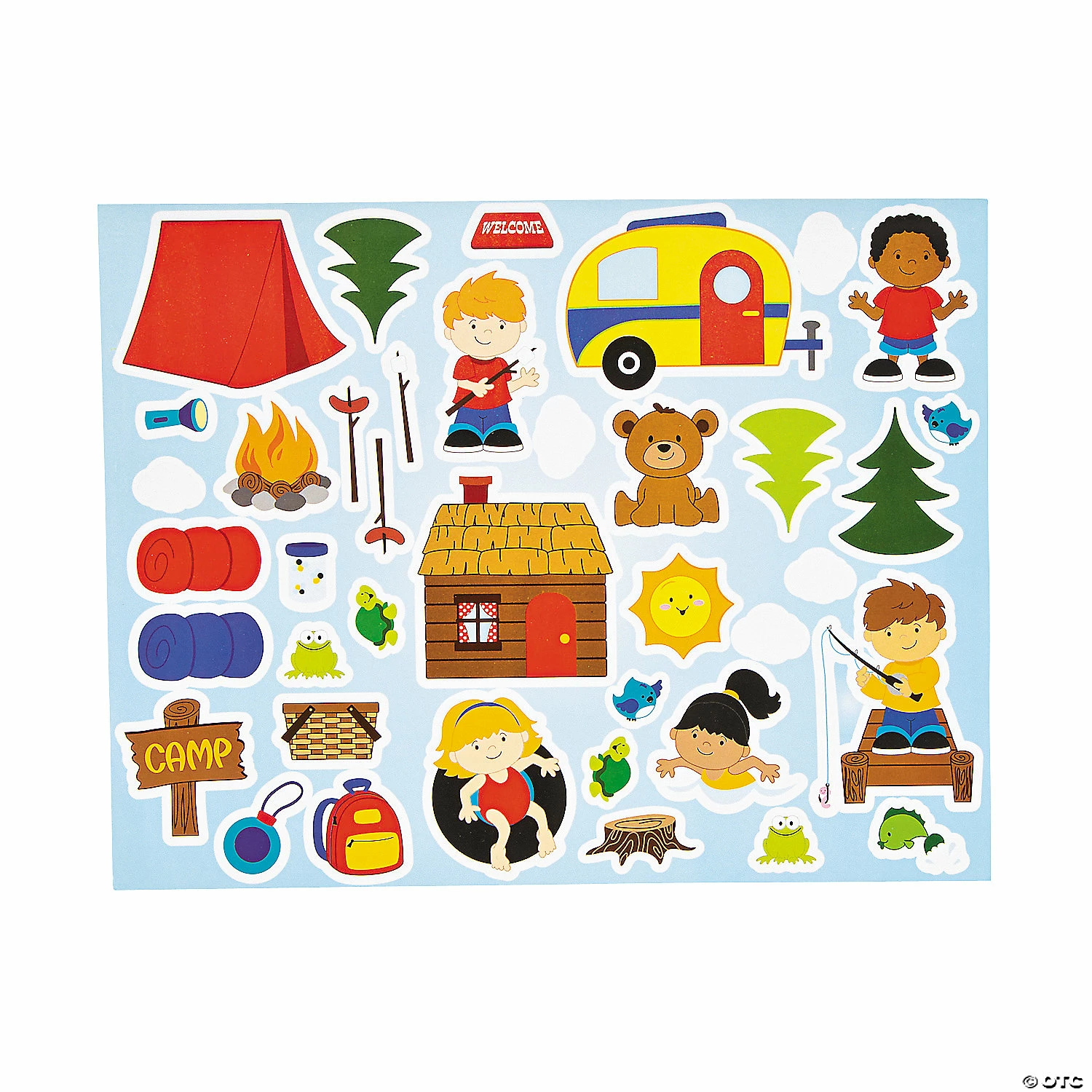 Flash Sale π₯ Summer Camp Sticker Scenes - 12 Pc. β¨ - Image 3