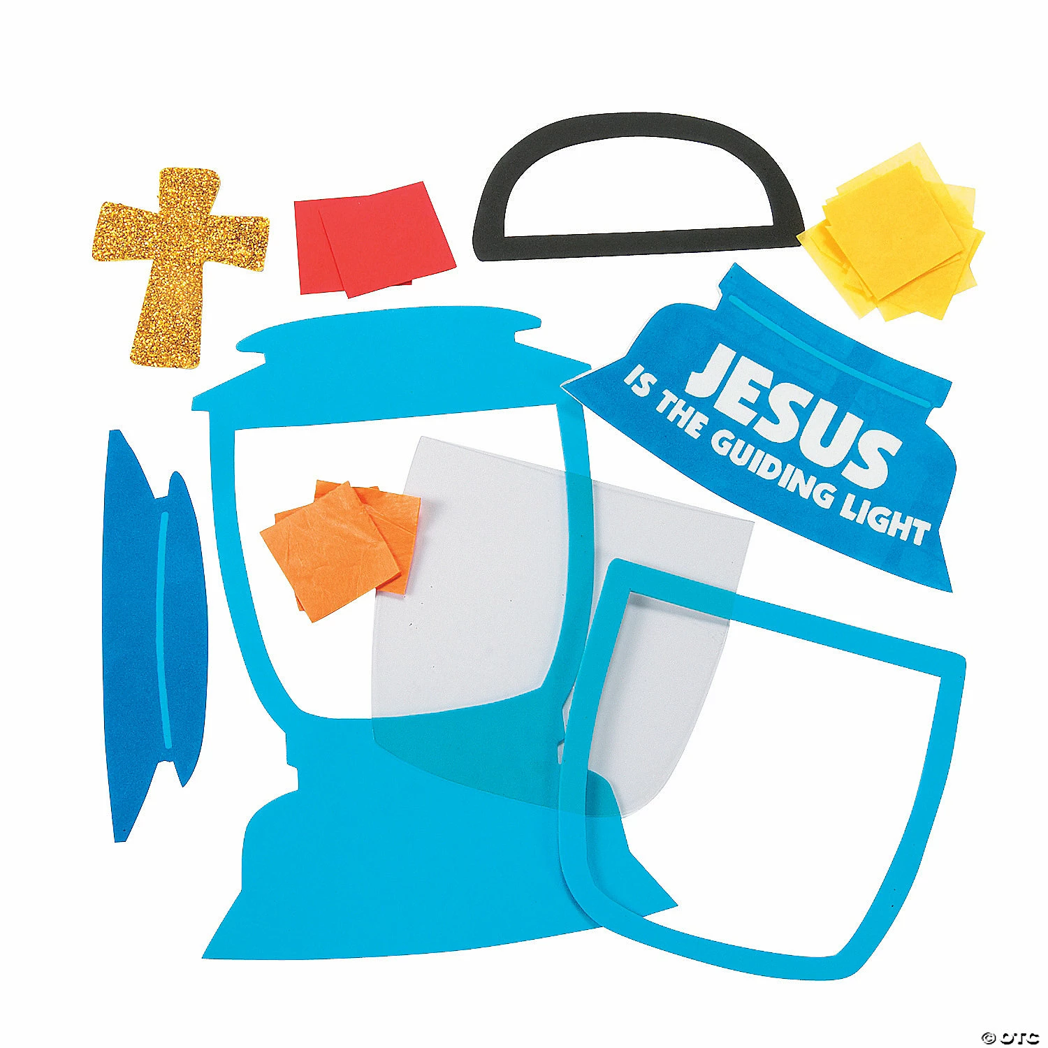 Best Pirce ๐ Tissue Paper Jesus Lights the Way Sign Craft Kit- Makes 12 ๐ - Image 2