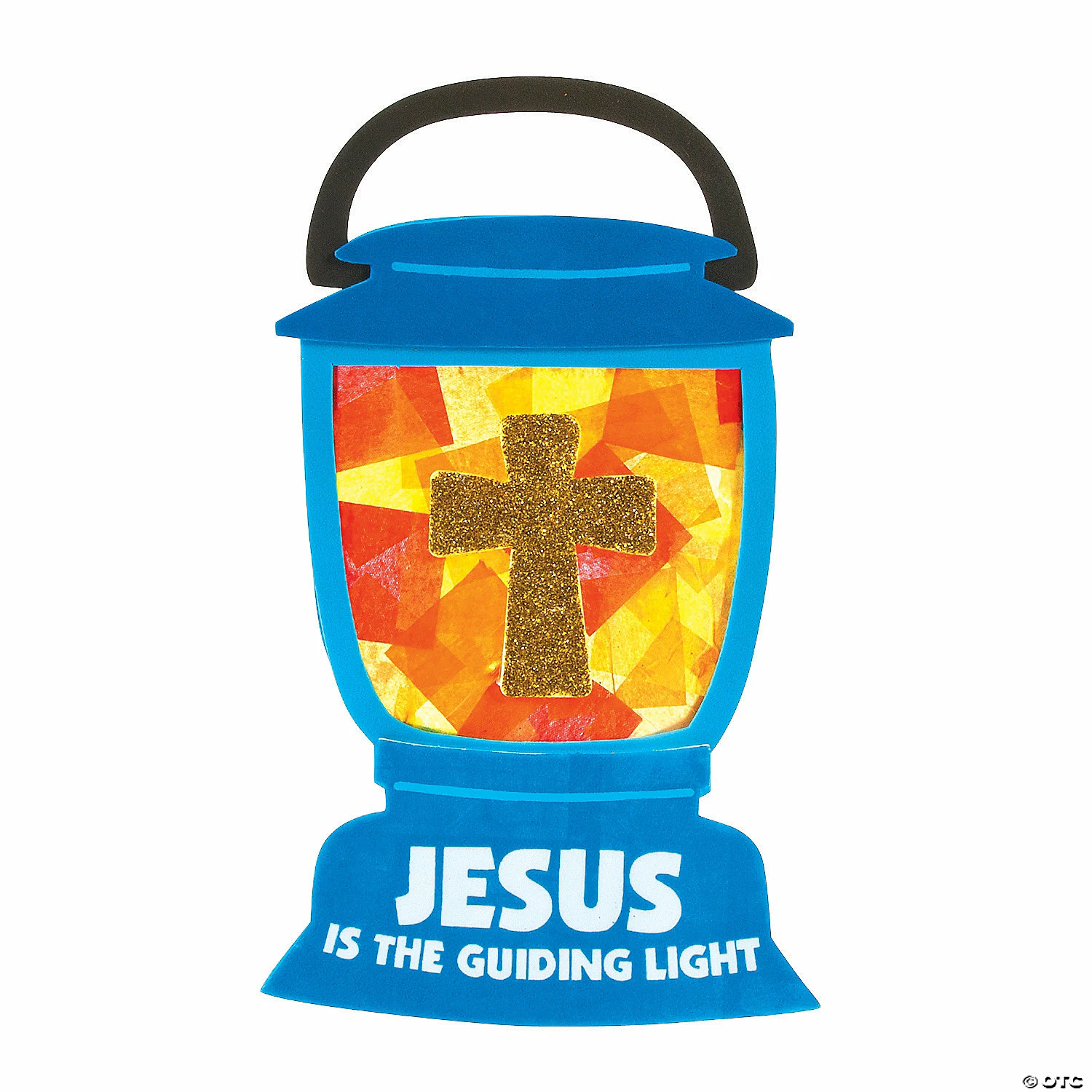 Best Pirce ๐ Tissue Paper Jesus Lights the Way Sign Craft Kit- Makes 12 ๐