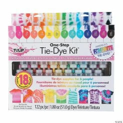 Cheapest ⭐ Tulip® One-Step 18-Color Tie-Dye Boredom Buster Kit 😀