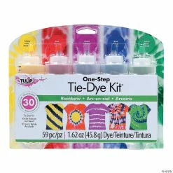 Cheapest 👏 Tulip® One-Step 5-Color Rainbow Tie-Dye Kit® ✔️