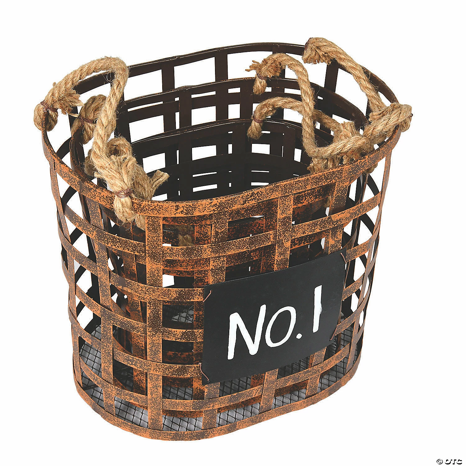 Brand new π Vickerman 10" Wire Chalkboard Oval Basket - 3/pk π― - Image 2